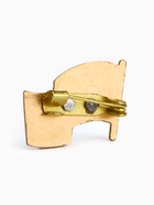 Значок «Флаг России», 2×2.5 см, цветной в золоте - Фото 3