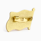 Значок «Флаг СССР», 2×2.5 см, красный в золоте - Фото 2