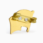 Значок «Флаг морской флот», 2×2 см, цветной в золоте - Фото 2