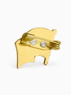 Значок «Флаг морской флот», 2×2 см, цветной в золоте - Фото 2