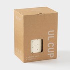 Кружка «Милый кот», 400 мл, 13.3×9.5×16 см, керамика, бежевая - Фото 4