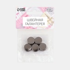 Фиксатор для шнура, двойной, d=5 мм, 15×10 мм, 5 шт., цвет чёрный никель - Фото 4