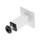 Опора квадратная OKV001WH ТУНДРА, d=25×25 мм, H=80 мм, белая, 4 шт. - Фото 3