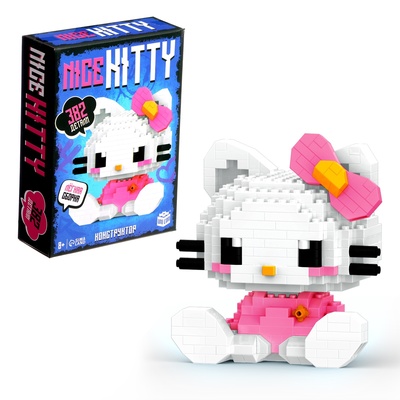 УЦЕНКА Конструктор «Милая киса», 382 детали