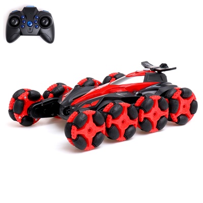 Уценка Машина «МЕГА перевертыш», на радиоуправлении, цвет красный