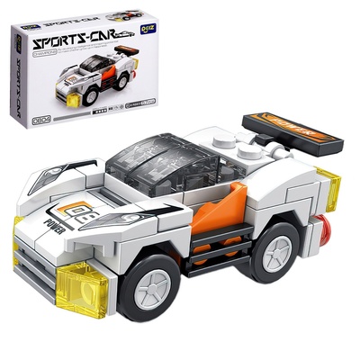 Конструктор Гонка «Спорткар», 57 деталей, уценка