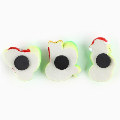 Магниты «Новогодний микс» , 5,5 х 4,8 см