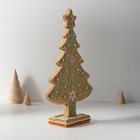 Фигурка полистоун «Ёлочка пряничная с узорами из глазури», 18.5×7×30.5 см - Фото 4