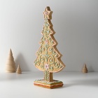 Фигурка полистоун «Ёлочка пряничная с узорами из глазури», 18.5×7×30.5 см - Фото 5