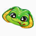 Маска карнавальная светящаяся в темноте новогодняя «Милаш» на Новый год, 25,8 х 15,6 см (комплект 10 шт) - фото 25614980