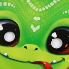 Маска карнавальная светящаяся в темноте новогодняя «Милаш» на Новый год, 25,8 х 15,6 см (комплект 10 шт) - фото 25614981