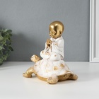 Фигурка полистоун «Маленький Будда на черепахе», 17×11×17 см - Фото 3