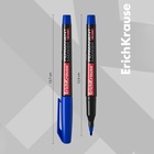 Маркер перманентный ErichKrause P-70, 1.0 мм, для письма на любой поверхности, синий - Фото 3