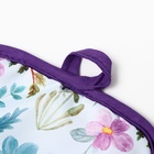 Прихватка Доляна Цветочки 17*17см, 100%п/э - фото 25627529