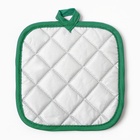 Прихватка Доляна Розы 17*17см, 100%п/э - фото 25627537