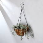 Кашпо подвесное, d=20 см, с кокосовым вкладышем, «Полусфера» - Фото 2