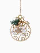 Ёлочная игрушка «Зимнее волшебство. Шар с веточкой», 12.5×10 см 10497727 Ёлочная игрушка «Зимнее волшебство. Шар с веточкой», 12.5×10 см 10497727