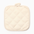 Прихватка «Доляна. Цветы», 17×17 см, 100% хлопок - фото 25729457