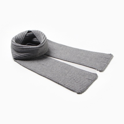 Шарф женский MINAKU, светло-серый, 180×18 см