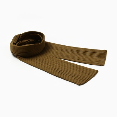 Шарф вязаный MINAKU, хаки, 180×18 см