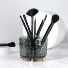 Подставка для хранения косметики GREEN, 6 секций, d=12.2×10.8 см, цвет зелёный, золотистый - Фото 1