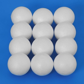 Шар из пенопласта для поделок и творчества, набор 12 шт., 3 см (комплект 2 шт)