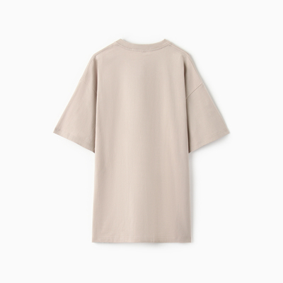 Футболка женская KAFTAN: Basic line, бежевая, размер 40-42
