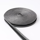 Лента для подгибания швов, термоклеевая, 2.5 см, 50 м, чёрная - Фото 5