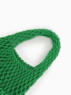 Авоська 20 х 30 см, ручка 10 см, клетка 1.5 см, зеленая - фото 809177554