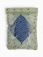 Авоська 20 х 30 см, ручка 10 см, клетка 1.5 см, синяя - фото 809177563