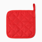 Прихватка «Доляна» Beauty, 17×17 см, изумрудная - Фото 3