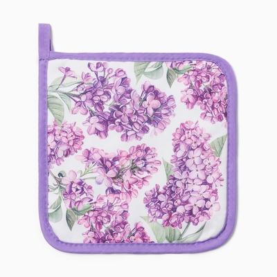 Прихватка «Сирень», 17×17 см