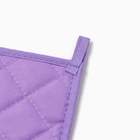 Прихватка «Сирень», 17×17 см, 100% п/э - Фото 3