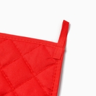 Прихватка «Тюльпаны», 17×17 см, 100% п/э - Фото 3