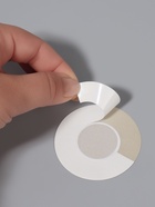 Стикини на грудь «Круг», набор - 5 пар, на клеевой основе, 6×6 см, бежевая - Фото 4