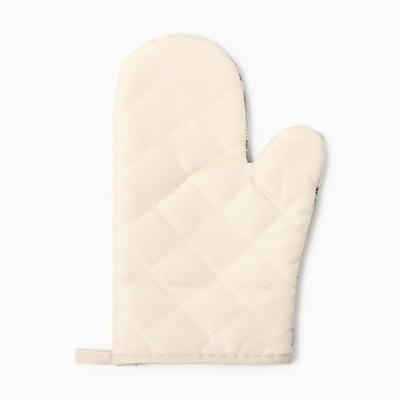 Варежка-прихватка Доляна "Цветы" 26*16см, 100%хл