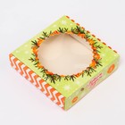 Подарочная коробка складная с окном «Новый год», 11.5×11.5×3 см - Фото 3