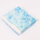 Коробка новогодняя подарочная складная с окном «С Новым годом», 19×19×3 см - Фото 4