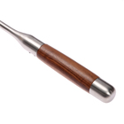 Шумовка для казана, 51 см, диаметр 14 см, узбекская, с деревянной ручкой, металл - Фото 3