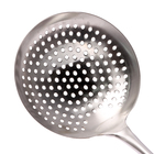 Шумовка для казана, 54 см, диаметр 16 см, узбекская, с деревянной ручкой, металл - Фото 4