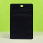 Пакет Зип - лок с окном, с еврослотом, чёрный, 6×10±10% см - Фото 4