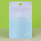 Пакет Зип-лок с окном, с еврослотом, градиент, 7×10 см - Фото 3