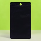 Пакет Зип-лок с окном, с еврослотом, черный, 8×12 см - Фото 4