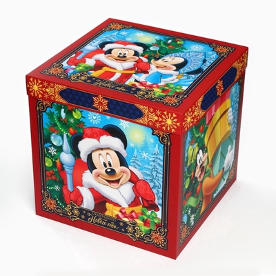 Коробка складная, новогодняя «Сказочного Нового года», 30×30×30 см
