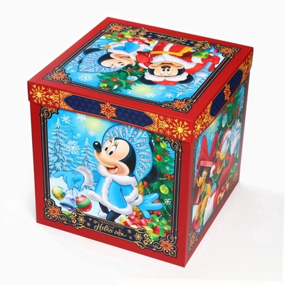 Коробка складная, новогодняя «Сказочного Нового года», 30×30×30 см