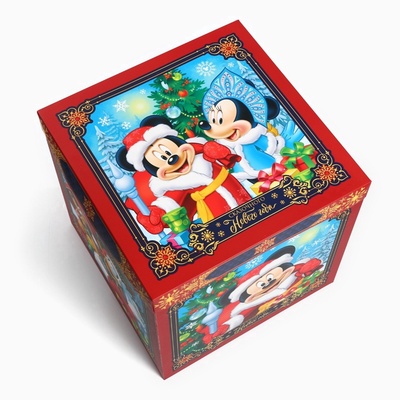 Коробка складная, новогодняя «Сказочного Нового года», 30×30×30 см