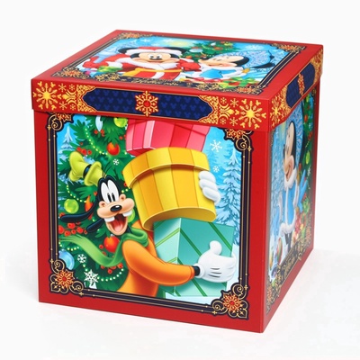 Коробка складная, новогодняя «Сказочного Нового года», 30×30×30 см
