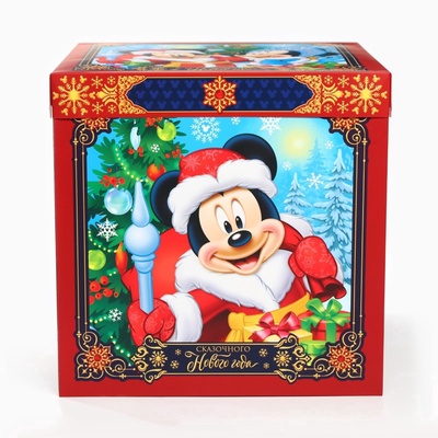 Коробка складная, новогодняя «Сказочного Нового года», 30×30×30 см