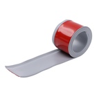 Гибкий плинтус TAKE IT EASY, самоклеящийся, 80×80×2000 мм, ПВХ, серый - Фото 2