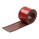 Гибкий плинтус TAKE IT EASY, самоклеящийся, 80×80×2000 мм, ПВХ, коричневый - Фото 2